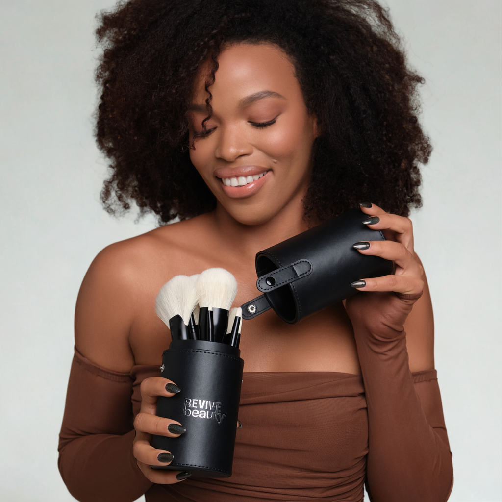 REVIVE Beauty-Dominance set-14 Piece Professional Brush set with Case