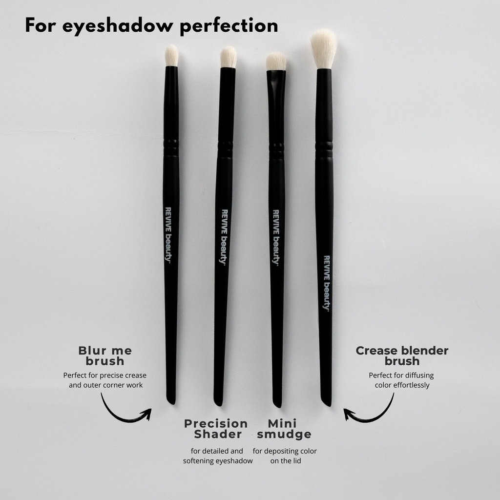 REVIVE Beauty-Dominance set-14 Piece Professional Brush set with Case