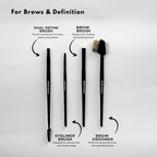 REVIVE Beauty-Dominance set-14 Piece Professional Brush set with Case