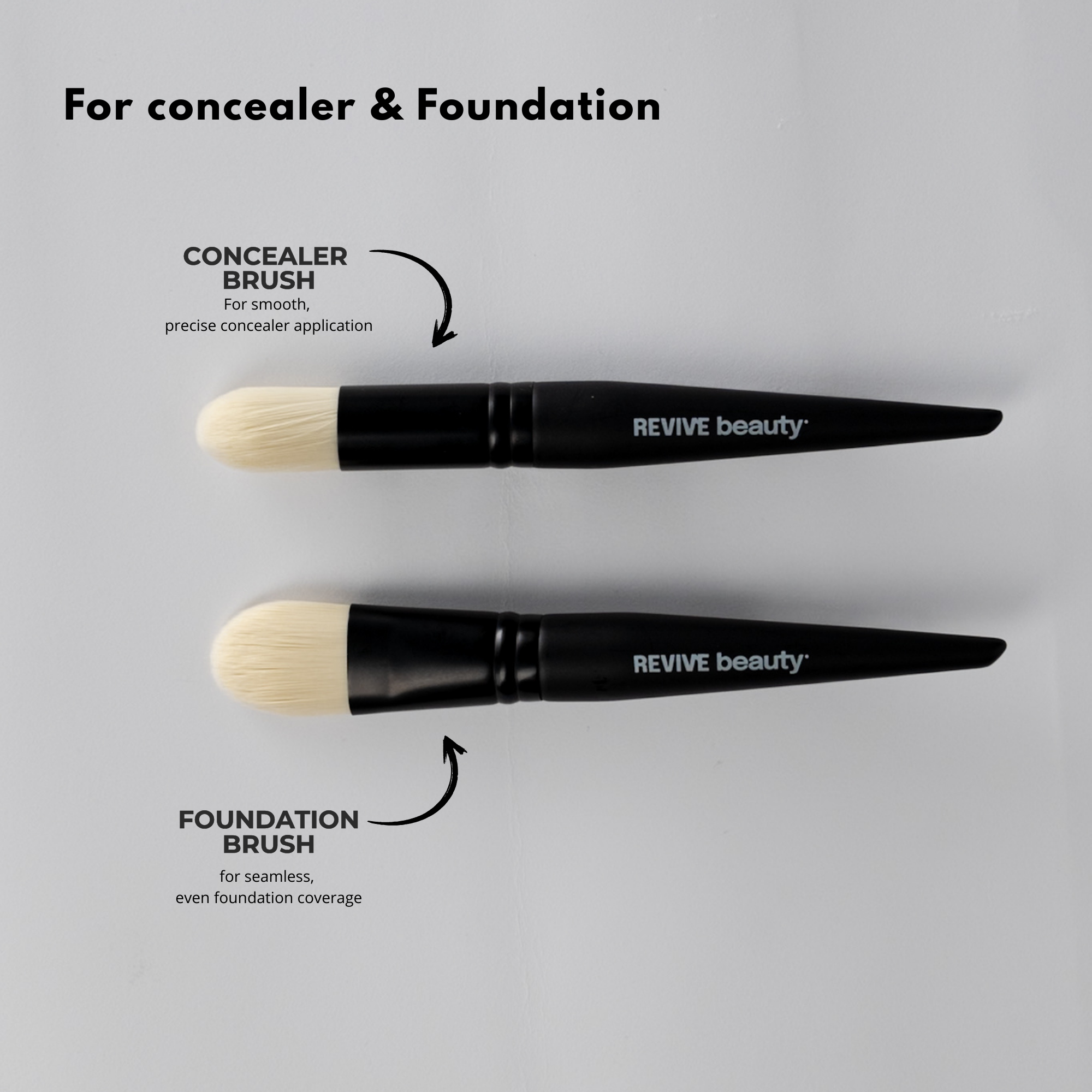 REVIVE Beauty-Dominance set-14 Piece Professional Brush set with Case